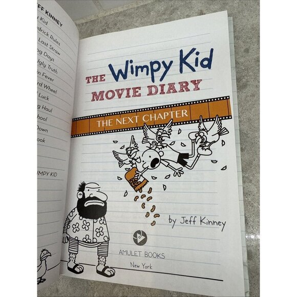 The Wimpy Kid Movie Diary: The Next Chapter. Hardcover brand new - Picture 4 of 5